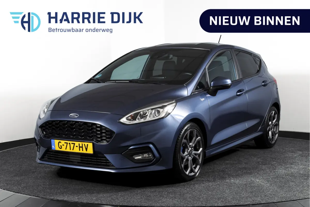1.0 EcoBoost 100 PK ST-Line Orig. NL | Cruise | Winterpakket | PDC | Camera | NAV + App. Connect | ECC | LM 17" |
