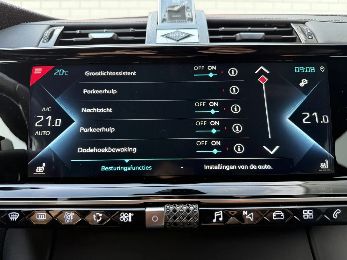 300pk E-Tense 4x4 Opera (Elektrisch Schuifdak - Trekhaak - Leder incl verwarming/koeling/massage/geheugen - Focal Electra - NightVision - 360gr Camera - Elektrische Klep - LED - Adaptieve Cr