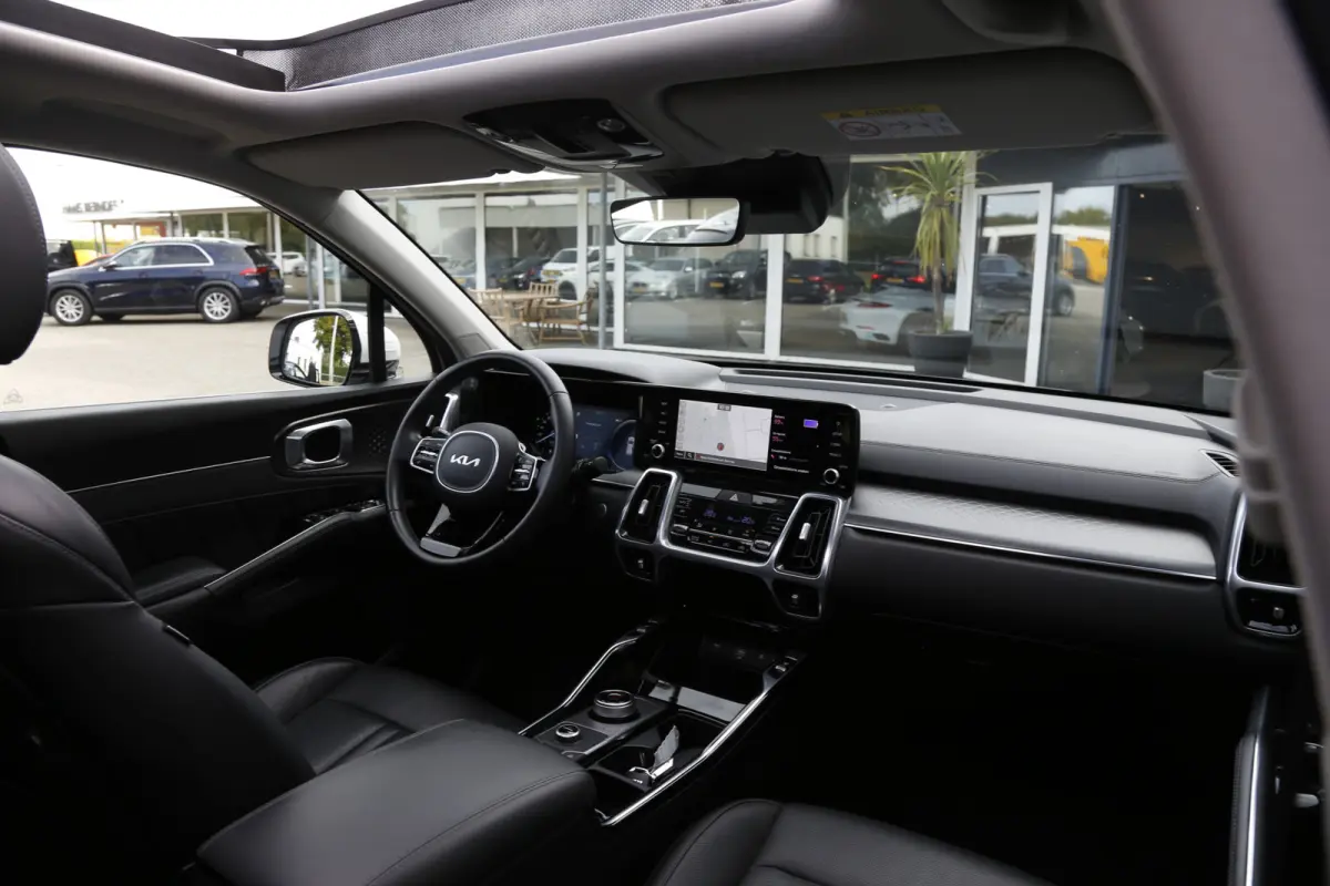 1.6 T-GDI Plug-in Hybrid 4WD ExecutiveLine*Fabrieksgarantie*Perfect Onderh.*Parelmoer Wit*Pano/Afneemb.Trekhaak/Bose/ACC met stuurhulp/360Camera/Stoelverw.V+A/Stuurverw./Apple Carplay-Androi
