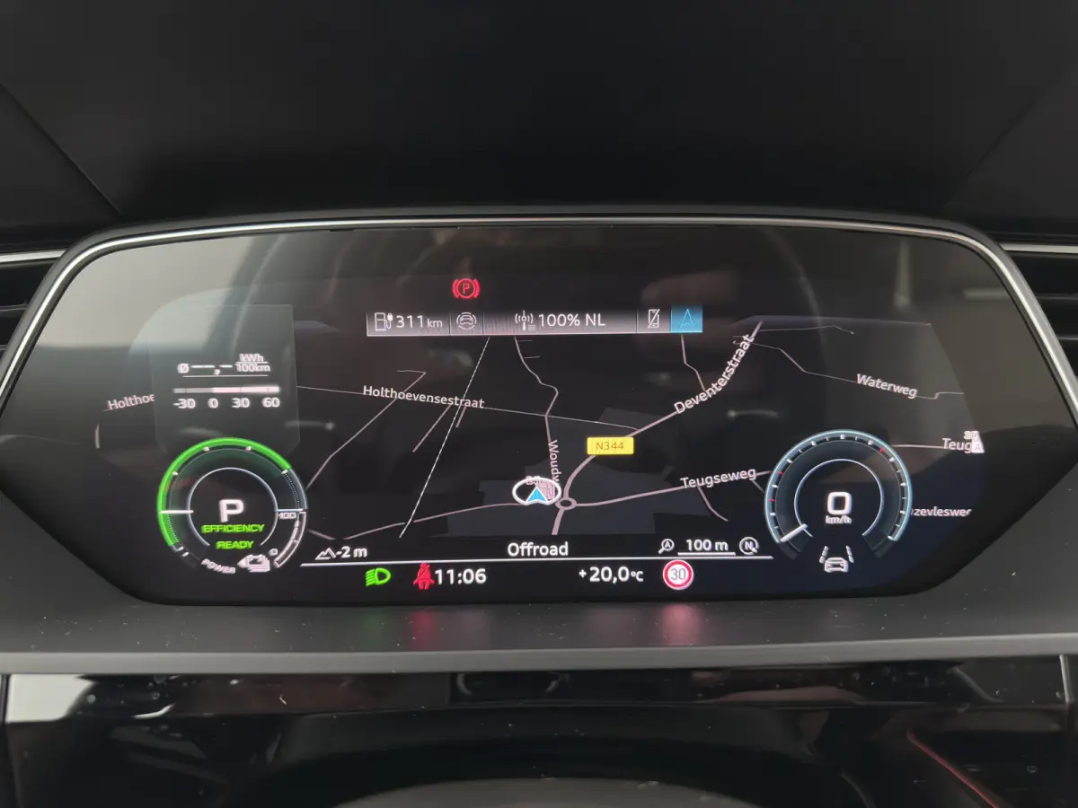 50 quattro Advanced Edition 95 kWh [3-Fase-22kW] {SoH-99%} (INCL-BTW)  Aut. *LEATHER | FULL-LED | MEMORY-PACK | ADAPTIVE-CRUISE | CAMERA | PRIVACY-GLASS | DIGI-COCKPIT | SHIFTPADDLES | DAB |