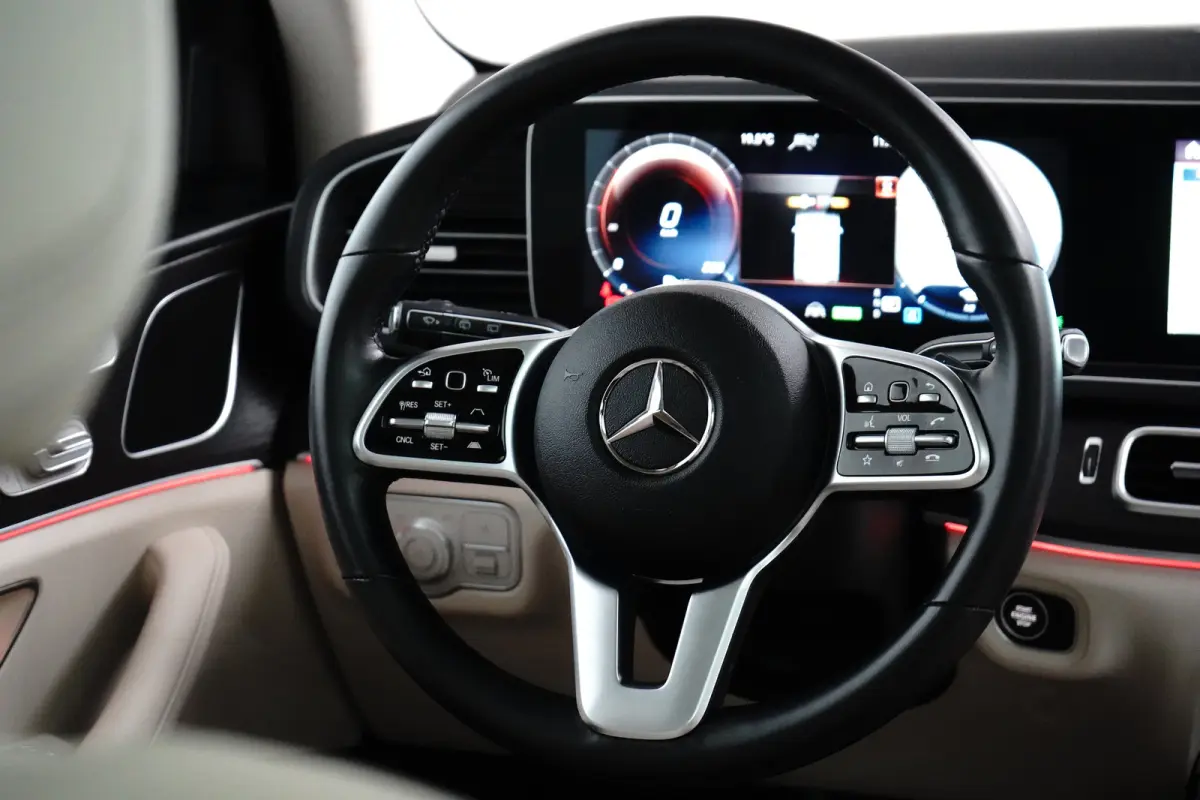 350 e 4MATIC Premium AMG-Line | Adapt. Cruise | Schuifdak | Softclose | Stoelverwarming | 360 Camera | Leder | Navi | Trekhaak | Memory | Elektr. Klep