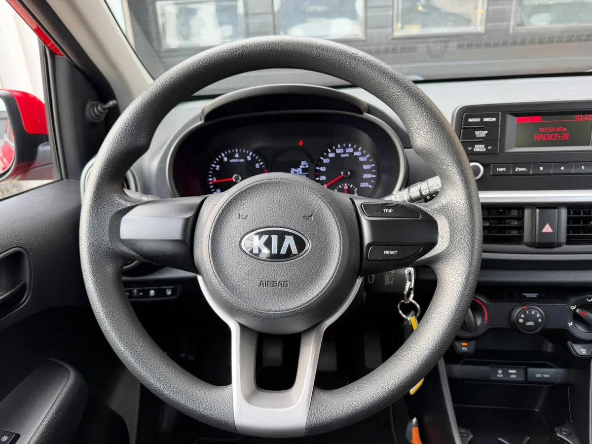 1.0 CVVT PlusLine | 50.689 KM | AIRCO | ZWARTE LMV |SPORTIEF ROOD |