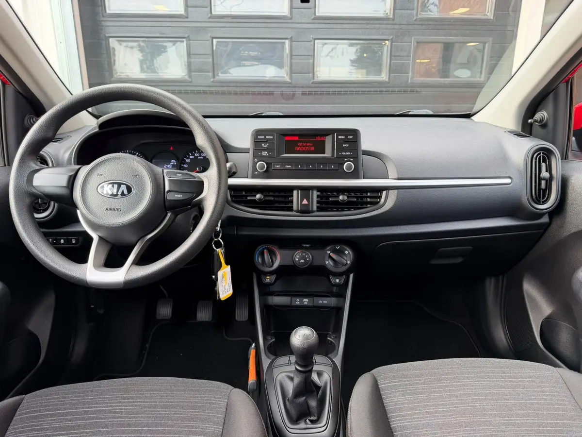 1.0 CVVT PlusLine | 50.689 KM | AIRCO | ZWARTE LMV |SPORTIEF ROOD |