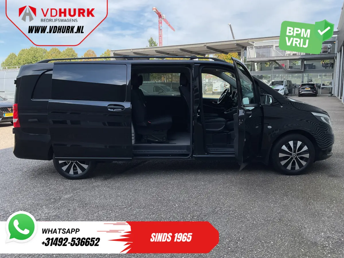 116 CDI L3 Aut. DC Dubbel Cabine LED/ Adapt.Cruise/ Carplay/ Standkachel/ Stoelverw./ Climate/ Camera/ 17’LMV/ Trekhaak
