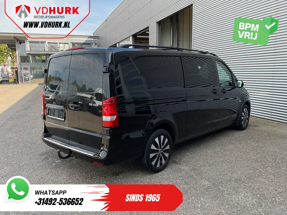 116 CDI L3 Aut. DC Dubbel Cabine LED/ Adapt.Cruise/ Carplay/ Standkachel/ Stoelverw./ Climate/ Camera/ 17’LMV/ Trekhaak