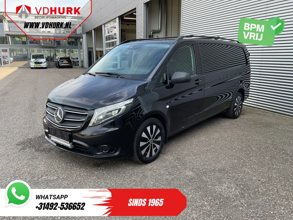 116 CDI L3 Aut. DC Dubbel Cabine LED/ Adapt.Cruise/ Carplay/ Standkachel/ Stoelverw./ Climate/ Camera/ 17’LMV/ Trekhaak
