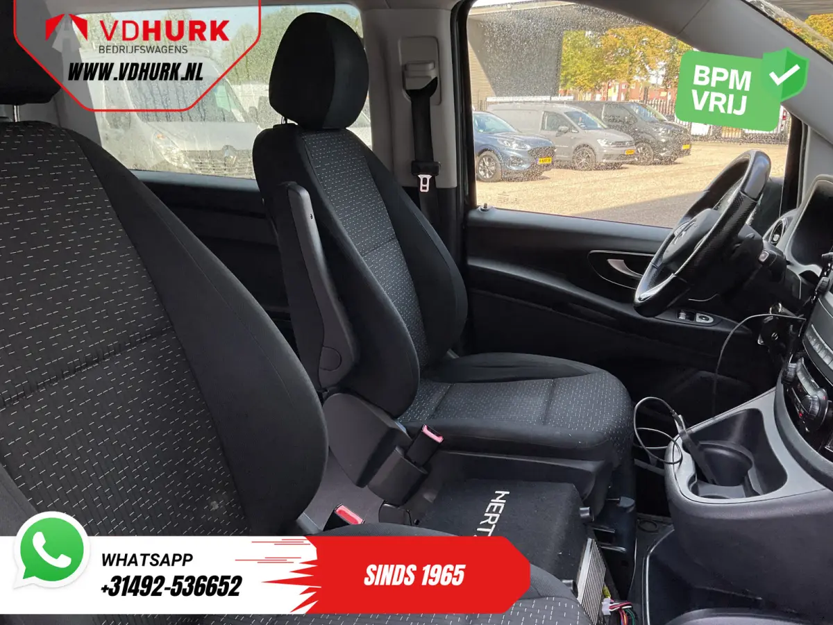 116 CDI L3 Aut. DC Dubbel Cabine LED/ Adapt.Cruise/ Carplay/ Standkachel/ Stoelverw./ Climate/ Camera/ 17’LMV/ Trekhaak