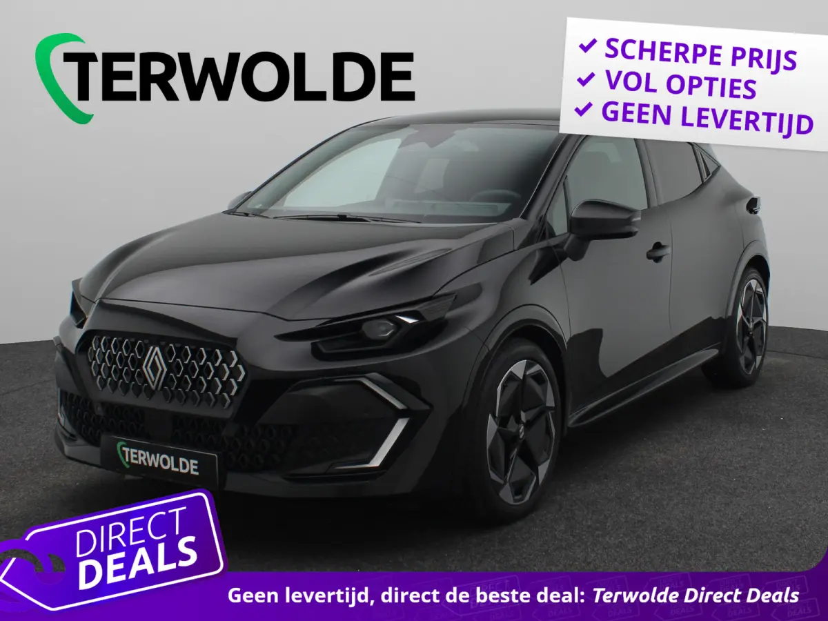 techno full hybrid E-Tech 160 pk | pack winter, safety & parking | all-season banden | verlenging connected services openR link met twee jaar |