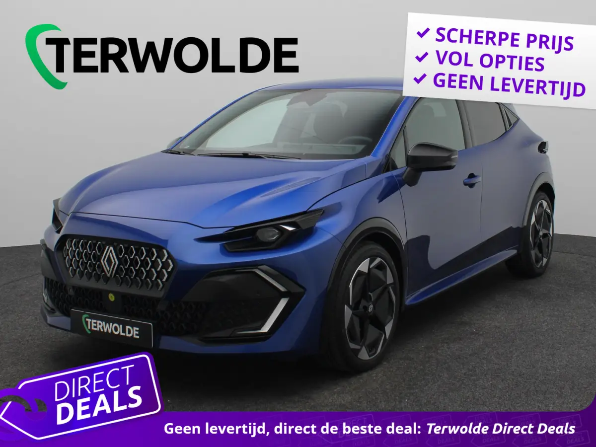techno full hybrid E-Tech 160 pk | pack winter, safety & parking | lichtmetalen wielen 18""rythmic" | verlenging connected services openR link met twee jaar |