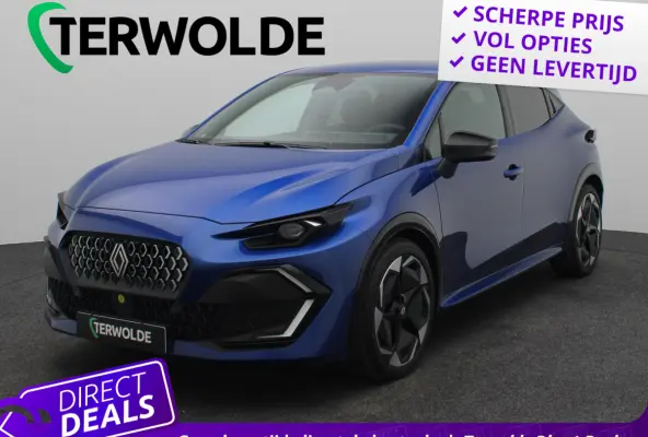 techno full hybrid E-Tech 160 pk | pack winter, safety & parking | lichtmetalen wielen 18""rythmic" | verlenging connected services openR link met twee jaar |