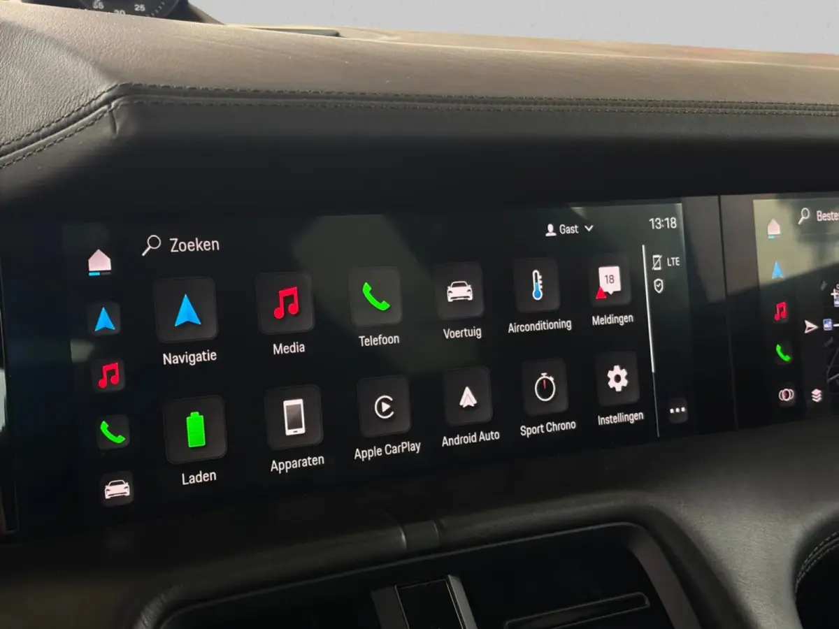 Turbo 93 kWh (Goed OndH, Panorama, Passagier Display, Bose, LuchtVering, SportChrono, Ledere Dash, 360 Camera, Etc)
