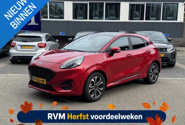 1.0 EcoBoost ST-Line X Vignale | ELEK. SCHUIF/ KANTELDAK | ELEK. ACHTERKLEP | STOEL-STUURVERWARMING | ADAPTIEVE CRUISE CONTROL | VOORRUIT VERWARMING