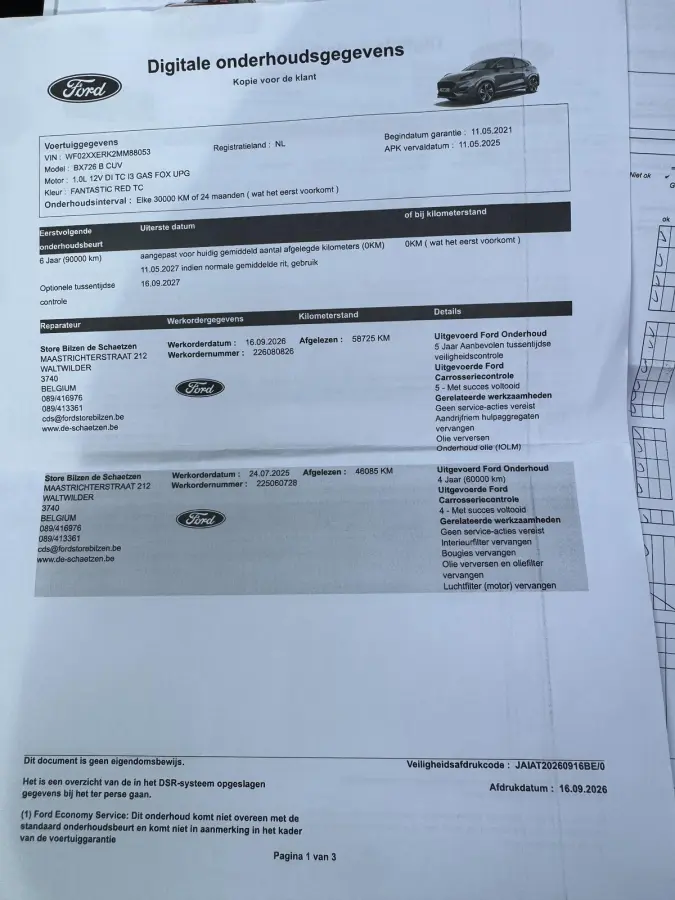 1.0 EcoBoost ST-Line X Vignale | ELEK. SCHUIF/ KANTELDAK | ELEK. ACHTERKLEP | STOEL-STUURVERWARMING | ADAPTIEVE CRUISE CONTROL | VOORRUIT VERWARMING
