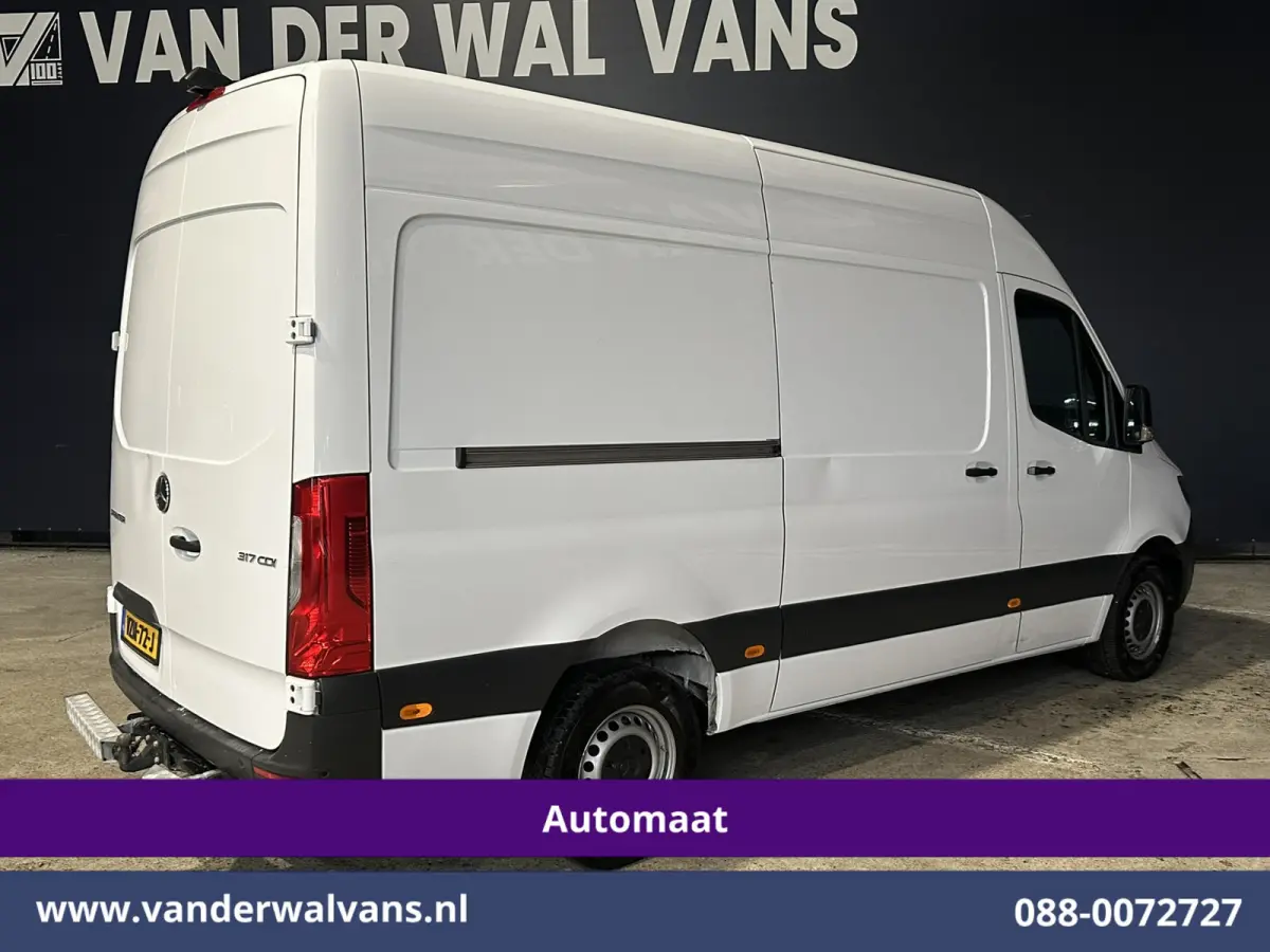 317 CDI 170pk Automaat 3500kg Trekhaak L2H2 Euro6 Airco | Camera | Navigatie | Apple Carplay Android Auto, Cruisecontrol, Parkeersensoren