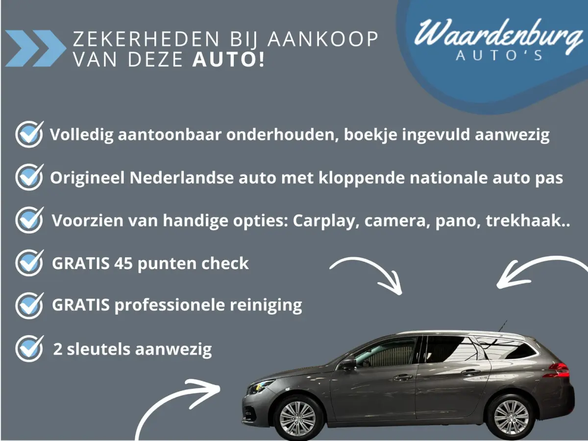 1.2 PureTech Allure | Automaat | Panorama | Nieuwe riem