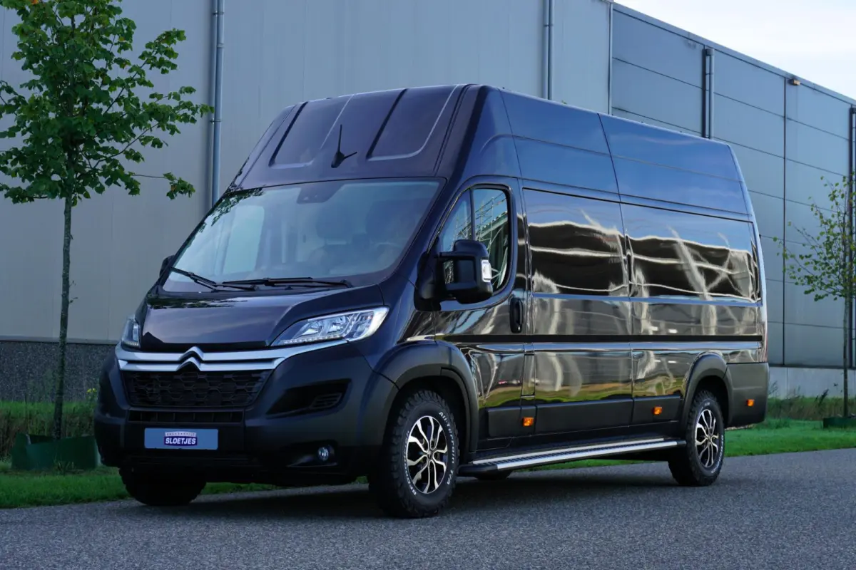 2.2 BlueHDi 165 L4H3 3.5t in Topstaat |Standkachel |Trekhaak |Climate control |Cruise |Navi |Carplay |Achteruitrijcamera |EURO6D |1e eigenaar |Metallic