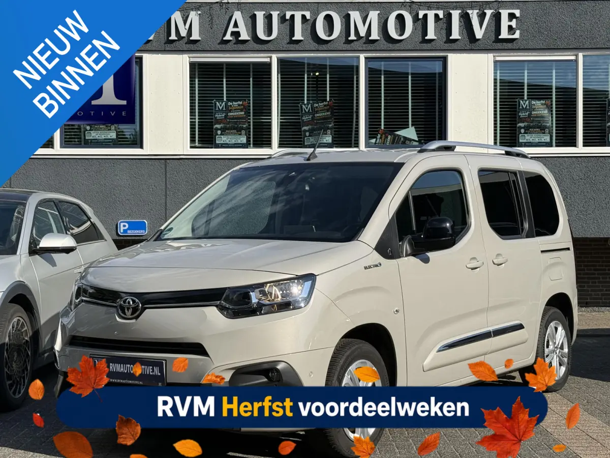 Toyota Proace City Verso Electric 2022 Elektrisch Automatisch leasen