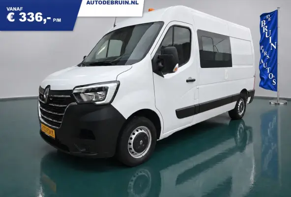 /Renault Master 2.3 dCi L2H2 DC 7-Persoons Airco Cruisecontrol 136Pk Dubbelcabine