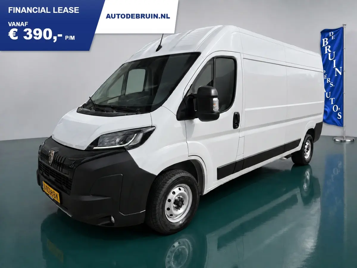 /Peugeot Boxer NIEUW MODEL 2.2 BlueHDi 140 Pk L3H2 ECC Airco - Achteruitrijcamera - Cruisecontrol - Navigatie