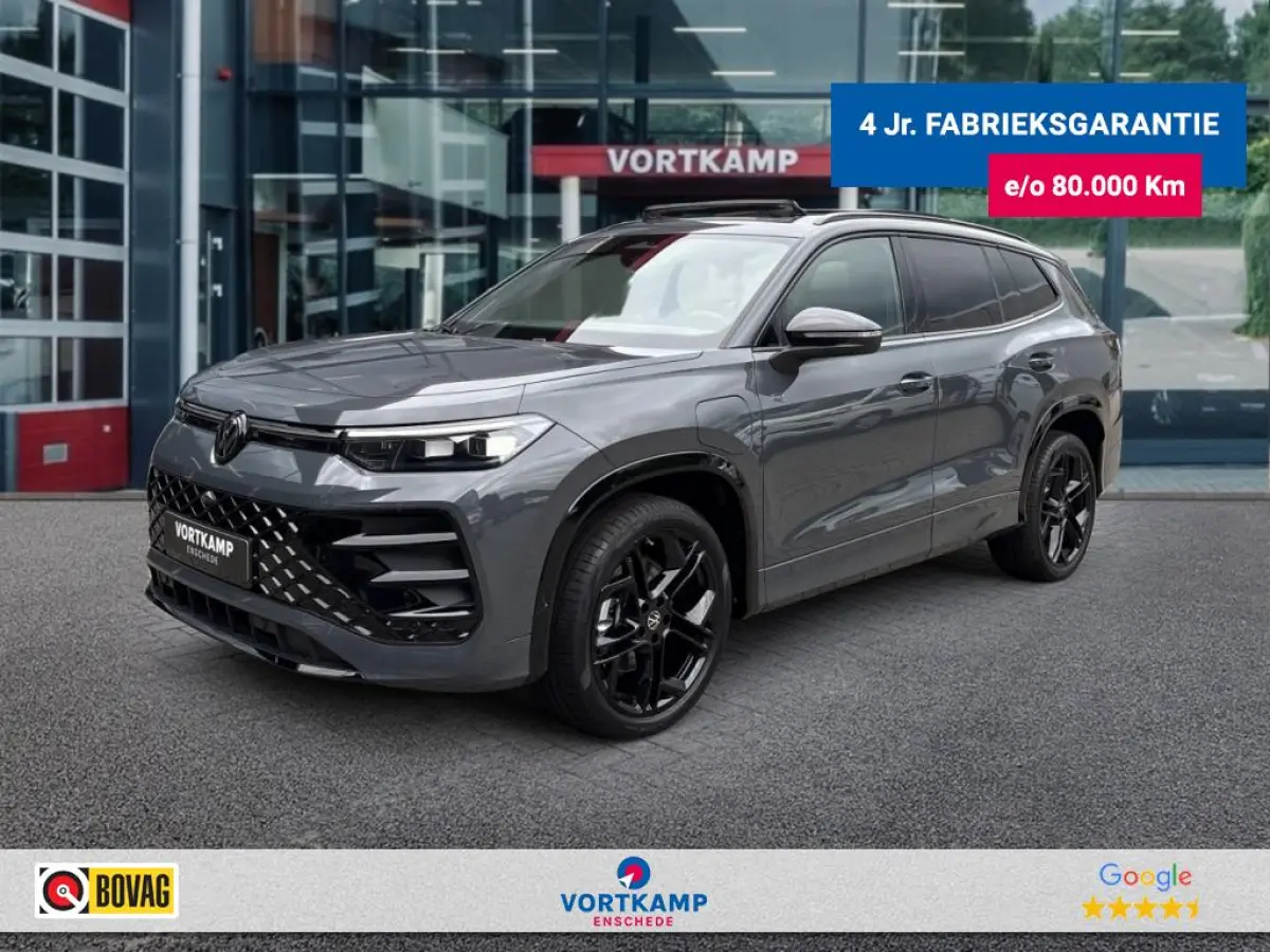 1.5 TSI E-HYBRID R-LINE 272 PK FISCAAL LAAG!: 51244,00 PANO-DAK/LEDER/H+K/TREKHAAK/360CAMERA/DCC