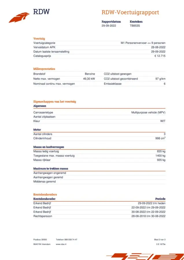 1.0 CVVT ExecutiveLine 5drs AIRCO Stuurwielbed. Bleuth.USB Etc 1e Eigenaar