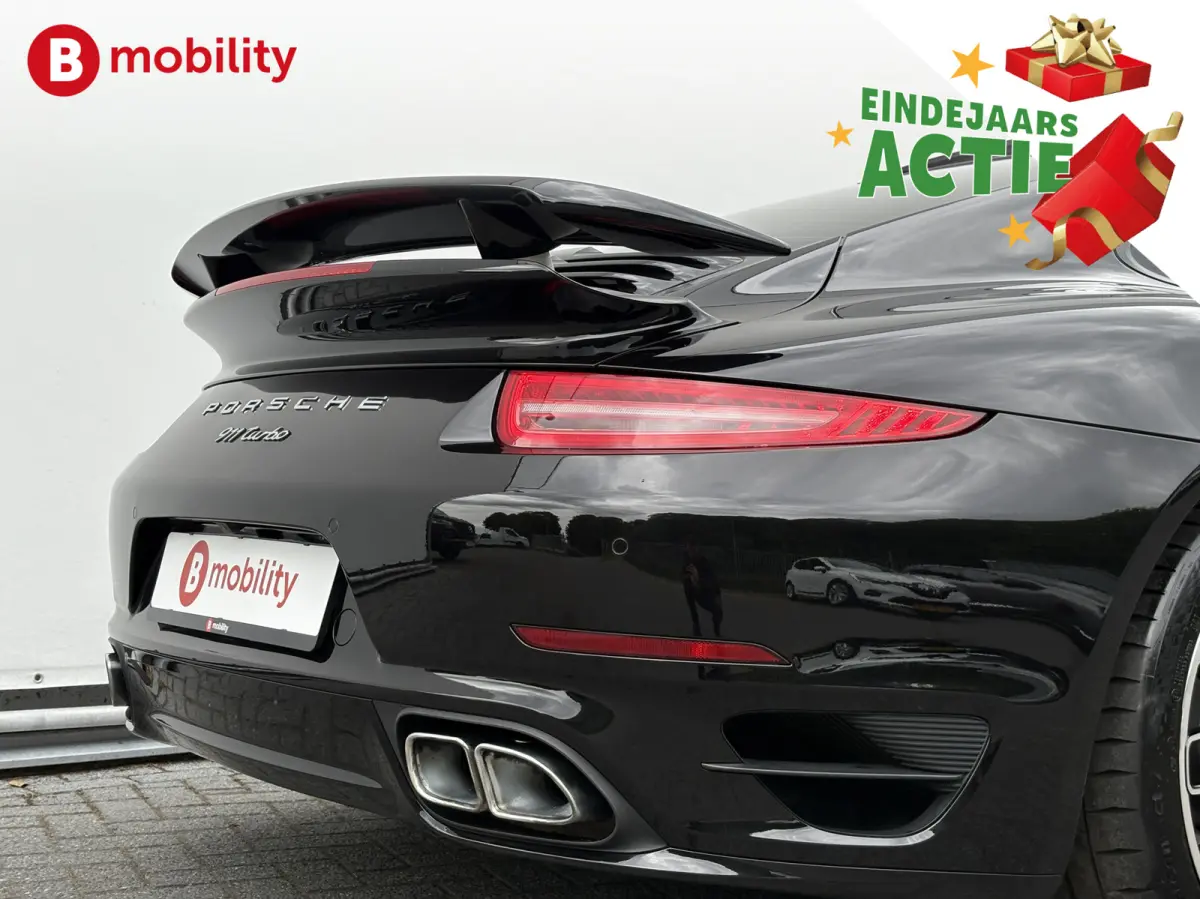 991 3.8 Turbo 521PK *Porsche Approved Sport Chrono Pakket Plus Schuif/Kanteldak | Cruise Control | Stoelventilatie/verwarming | Achteruitrijcamera | Adaptieve M-Sport onderstel
