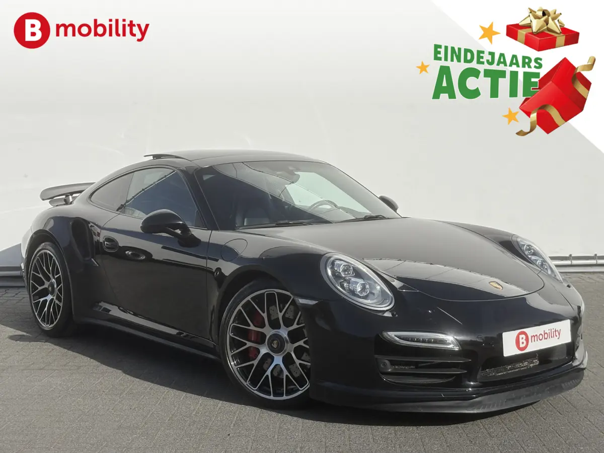 991 3.8 Turbo 521PK *Porsche Approved Sport Chrono Pakket Plus Schuif/Kanteldak | Cruise Control | Stoelventilatie/verwarming | Achteruitrijcamera | Adaptieve M-Sport onderstel
