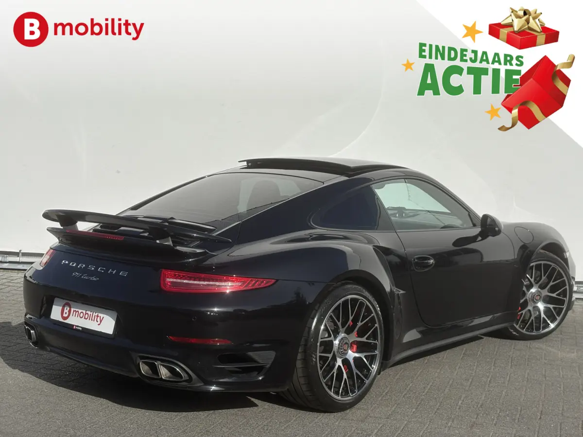 991 3.8 Turbo 521PK *Porsche Approved Sport Chrono Pakket Plus Schuif/Kanteldak | Cruise Control | Stoelventilatie/verwarming | Achteruitrijcamera | Adaptieve M-Sport onderstel