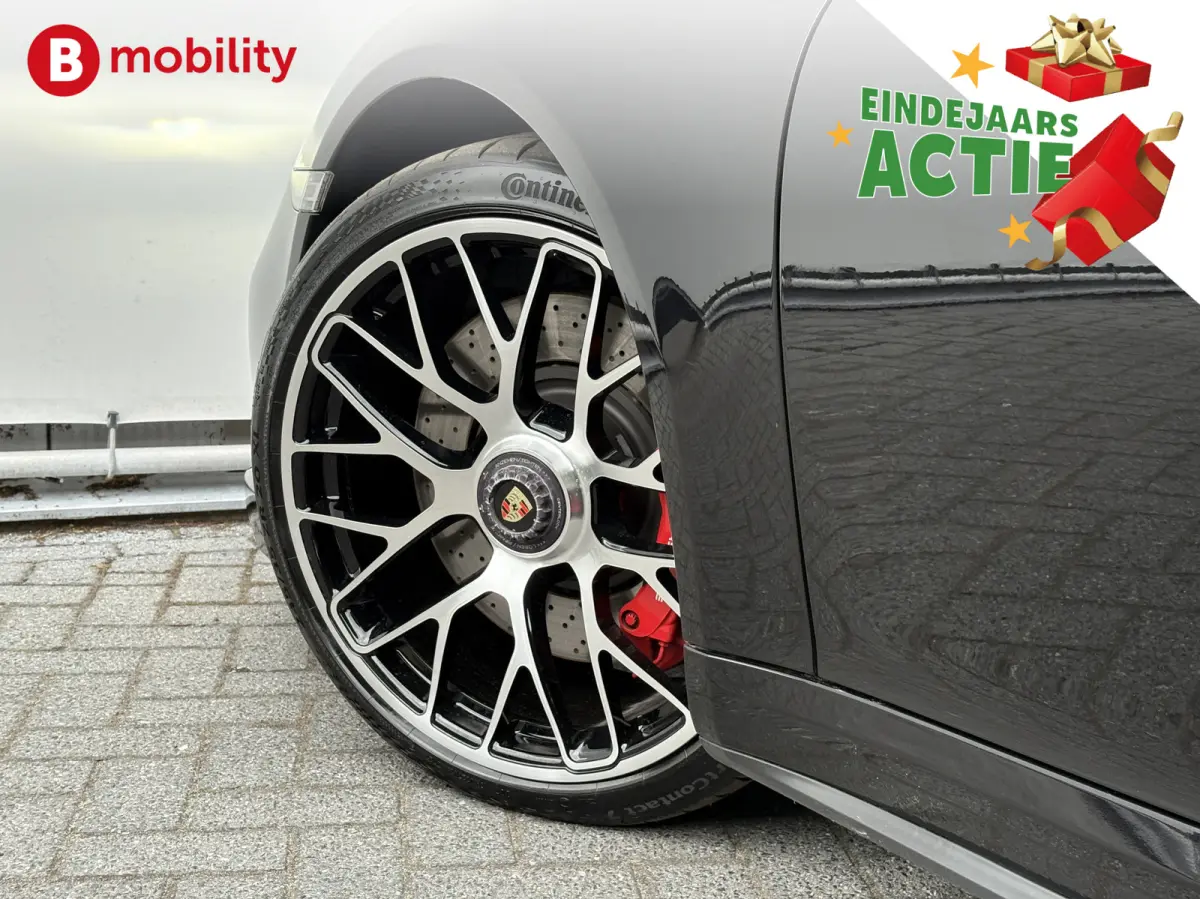 991 3.8 Turbo 521PK *Porsche Approved Sport Chrono Pakket Plus Schuif/Kanteldak | Cruise Control | Stoelventilatie/verwarming | Achteruitrijcamera | Adaptieve M-Sport onderstel