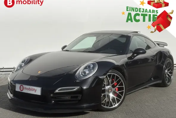 991 3.8 Turbo 521PK *Porsche Approved Sport Chrono Pakket Plus Schuif/Kanteldak | Cruise Control | Stoelventilatie/verwarming | Achteruitrijcamera | Adaptieve M-Sport onderstel