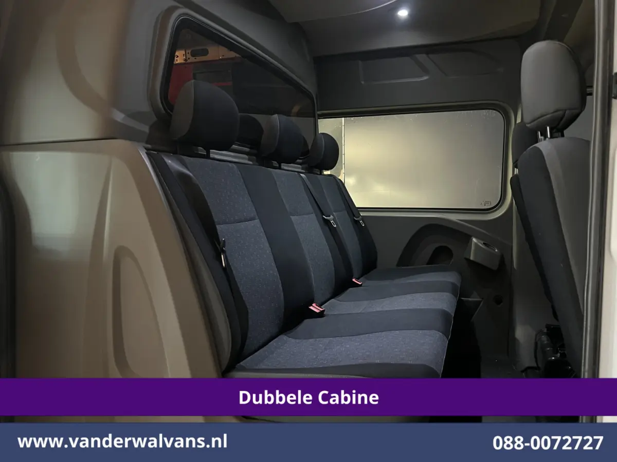 2.3 Turbo 146pk L2H2 Dubbele cabine Euro6 Airco | Imperiaal | Omvormer | 2500kg Trekhaak | LM velgen Navigatie, Camera, Cruisecontrol, Parkeersensoren, 5-zits