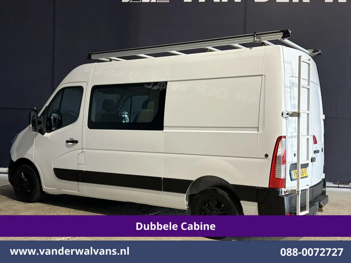 2.3 Turbo 146pk L2H2 Dubbele cabine Euro6 Airco | Imperiaal | Omvormer | 2500kg Trekhaak | LM velgen Navigatie, Camera, Cruisecontrol, Parkeersensoren, 5-zits