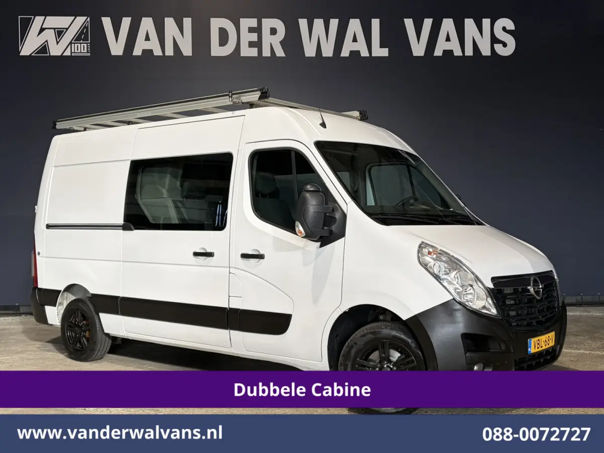 2.3 Turbo 146pk L2H2 Dubbele cabine Euro6 Airco | Imperiaal | Omvormer | 2500kg Trekhaak | LM velgen Navigatie, Camera, Cruisecontrol, Parkeersensoren, 5-zits