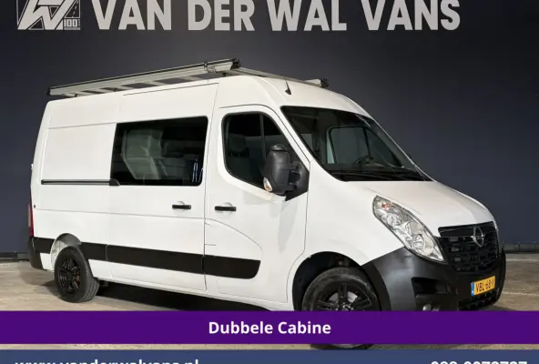 2.3 Turbo 146pk L2H2 Dubbele cabine Euro6 Airco | Imperiaal | Omvormer | 2500kg Trekhaak | LM velgen Navigatie, Camera, Cruisecontrol, Parkeersensoren, 5-zits