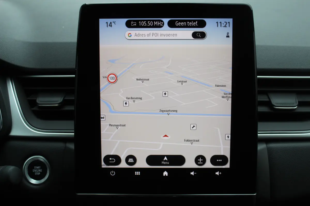 1.0 TCe 90 Intense Techno l Cruise Control l PDC l Achteruitrijcamera l Groot scherm l Virtual cockpit l Keyless l Apple Carplay/ Android auto