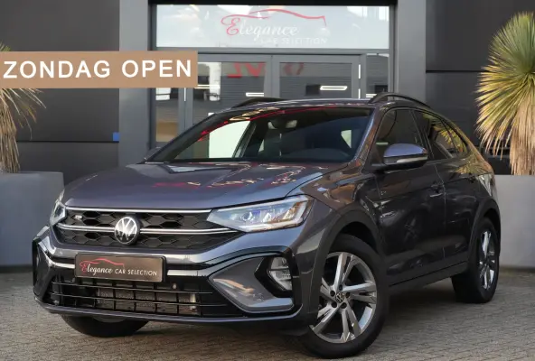 1.0 TSI R-Line | 110 PK | Navigatie | Adaptieve cruise control | Stoelverwarming | Volkswagen Taigo R-Line met 110 PK, voorzien van een 1.0-liter 3-cilinder TSI-benzinemotor, navigatiesystee