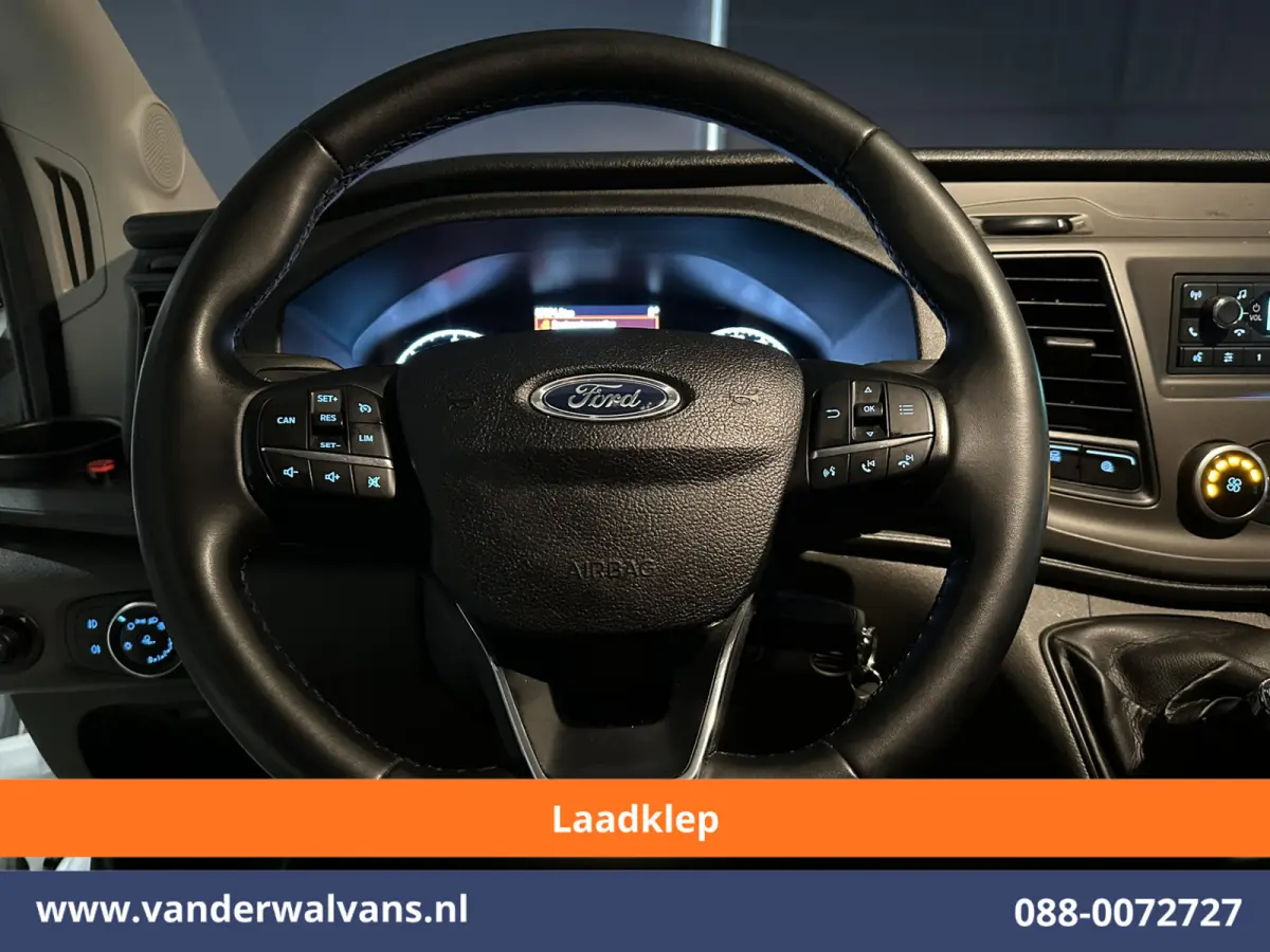 2.0 TDCI 131pk Bakwagen Laadklep Euro6 Airco | Cruisecontrol | Verwarmde voorruit Bijrijdersbank