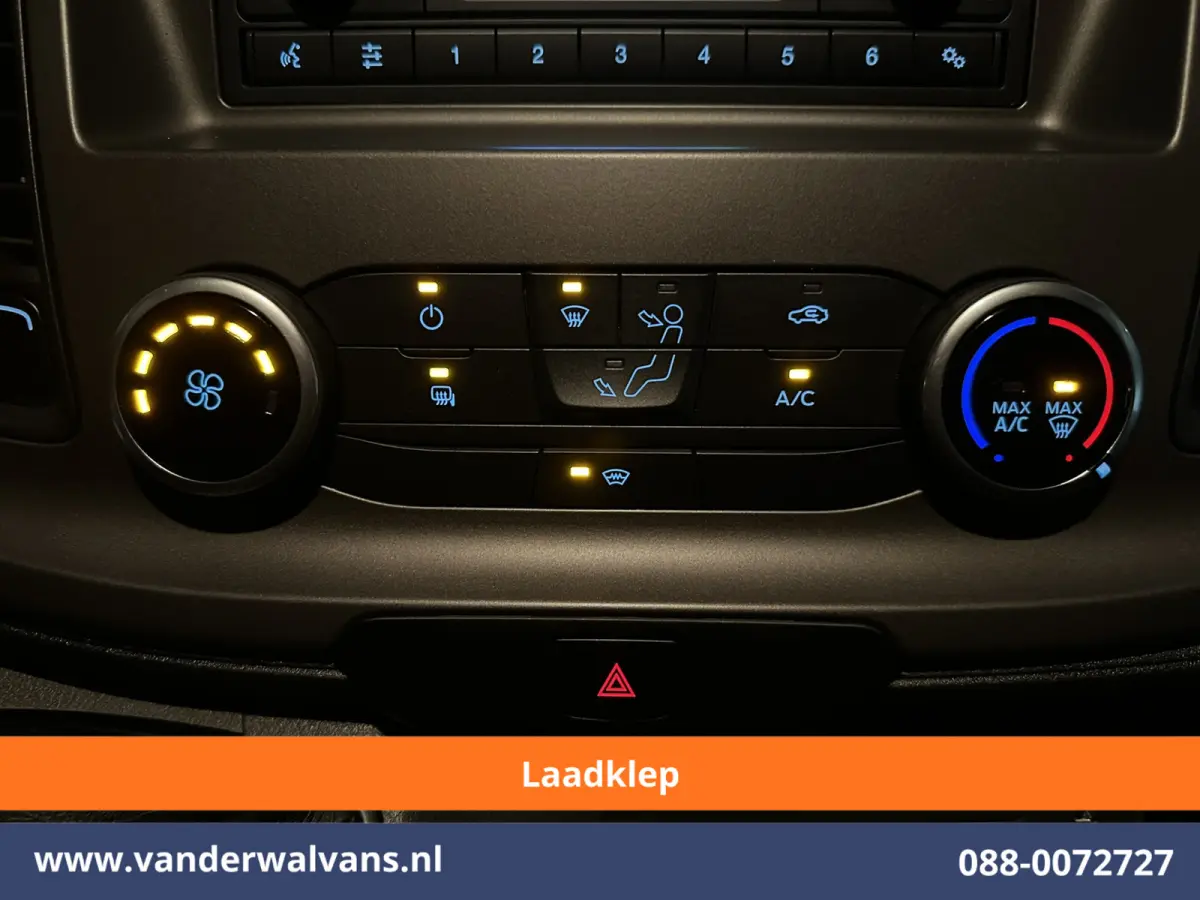 2.0 TDCI 131pk Bakwagen Laadklep Euro6 Airco | Cruisecontrol | Verwarmde voorruit Bijrijdersbank