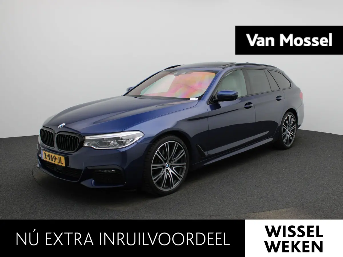 540i xDrive High Executive | Automaat | Panoramadak | Harman Kardon | Lederen Bekleding | Stoelverwarming + Stoelventilatie | head-up display | 360. Camera | Sfeerverlichting |