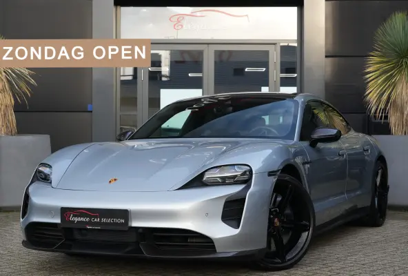 Turbo S | 761 PK | Panoramadak | Burmester 3D | Carbon | Achterasbesturing | Porsche Taycan Turbo S met 761 PK, elektrische aandrijving, panoramadak, Burmester 3D High-End Surround Sound Sys