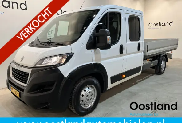 2.2 HDi 165 PK L4 Pro Zwaar DC 6 pers. Open Laadbak / Luchtvering / Trekhaak 3.000 KG / Airco / Cruise Control / Navigatie