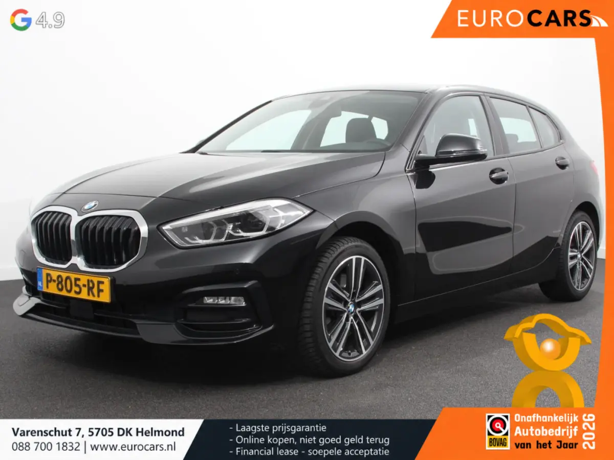 118i Automaat Sport Line Navigatie Cruise Control Apple Carplay Android Auto Parkeersensoren Virtual Cockpit LED Verlichting Sfeerverlichting Getinte Ramen Climate Control