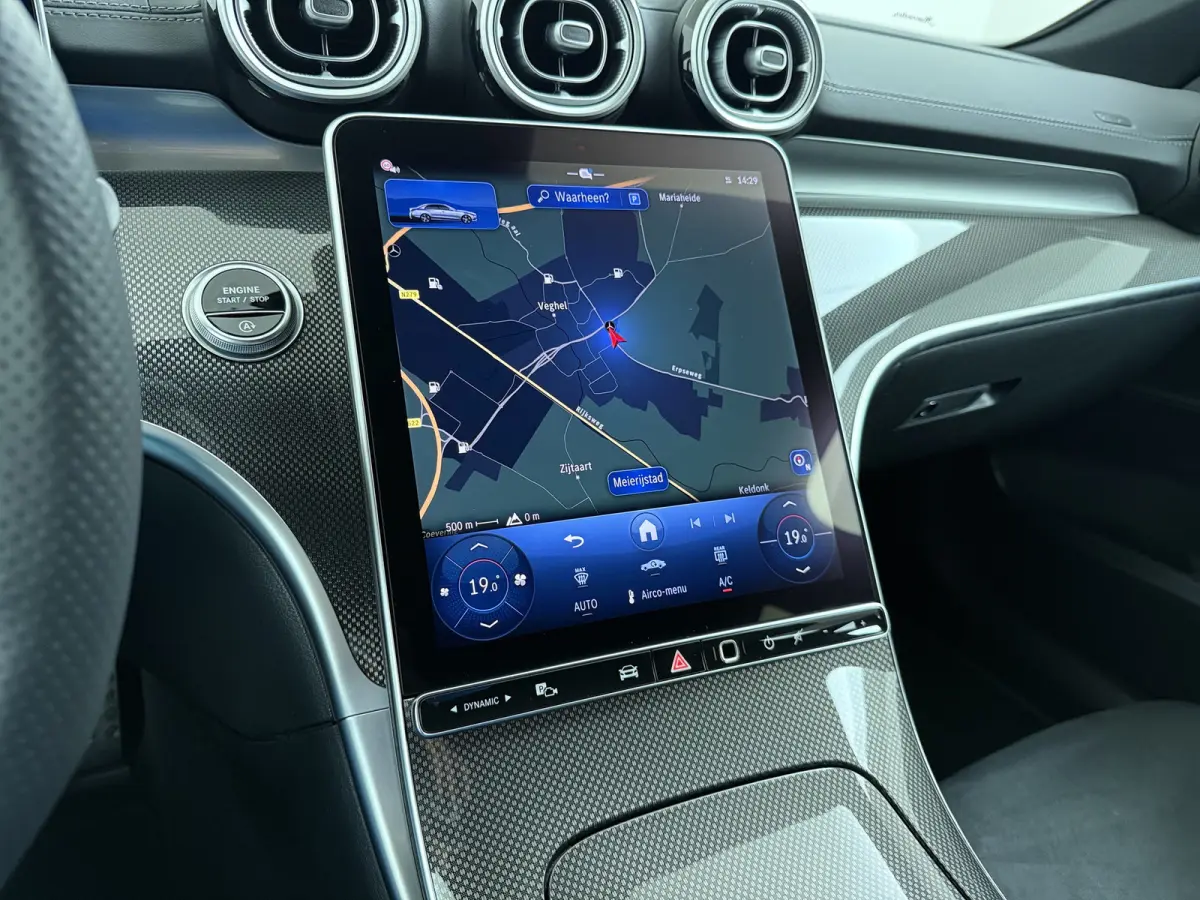 C 180 AMG Line Night | Memory Dodehoek GUARD 360° Carplay Camera Sfeerverlichting