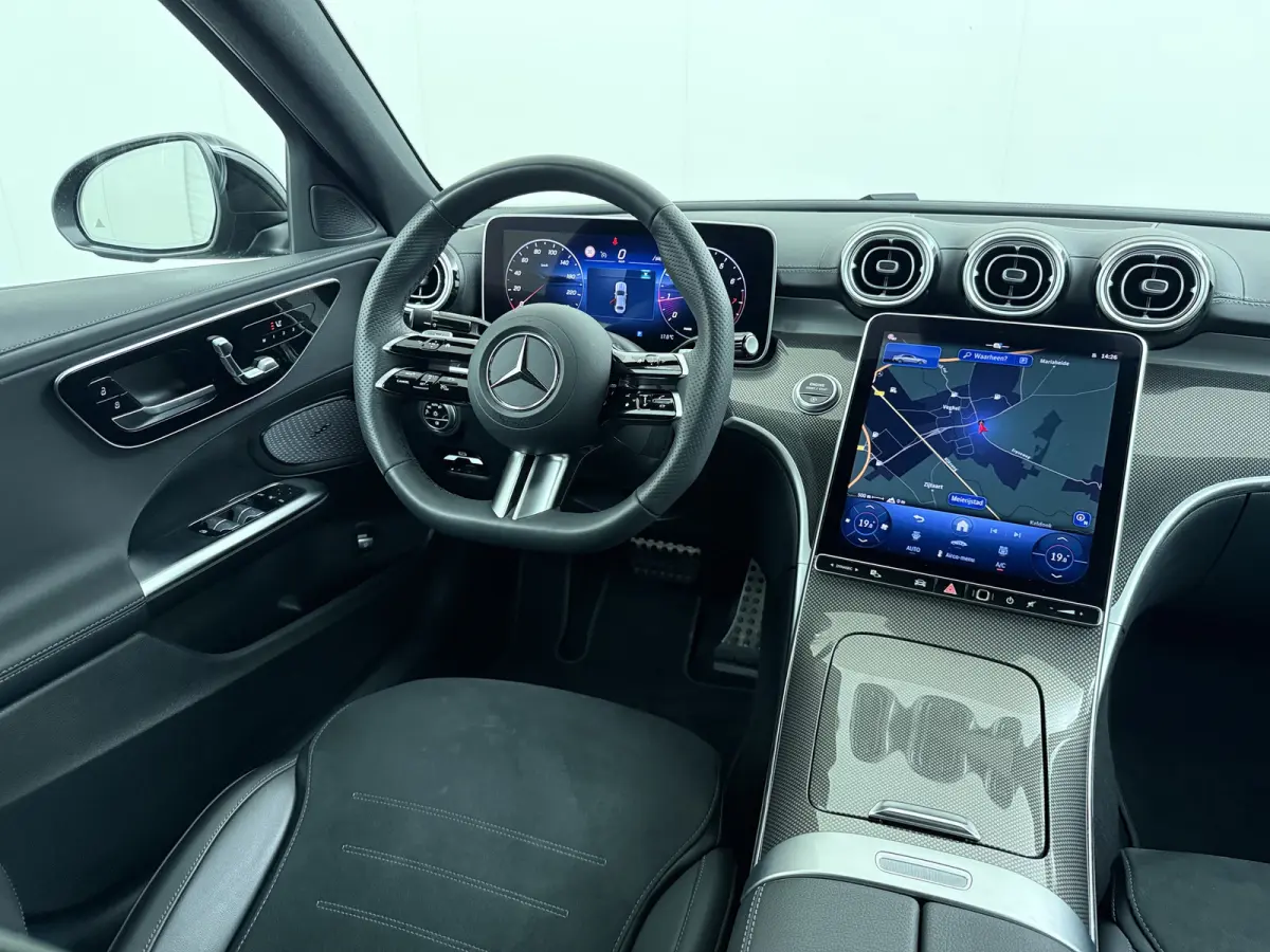 C 180 AMG Line Night | Memory Dodehoek GUARD 360° Carplay Camera Sfeerverlichting
