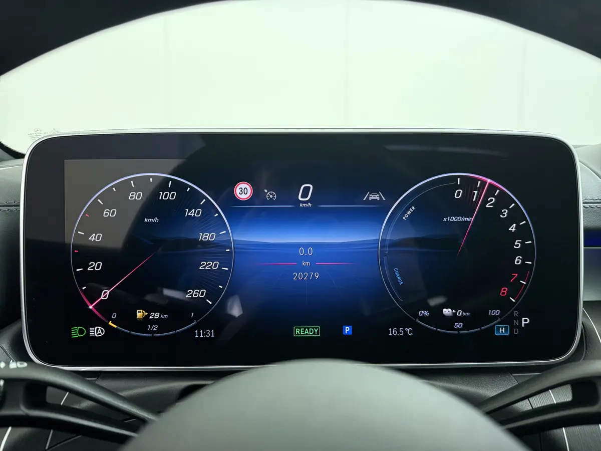 CLE 300 e AMG Line Night | Panorama Dodehoek Digital Stuurwielverwarming
