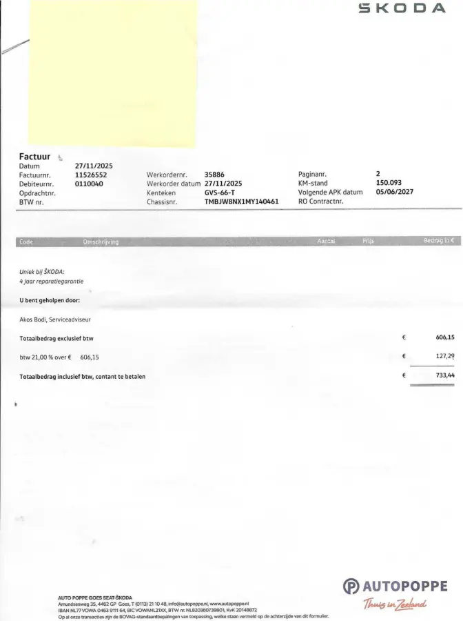 1.4 TSI RS iV PHEV Business panodak | stoelverw | navigatie |