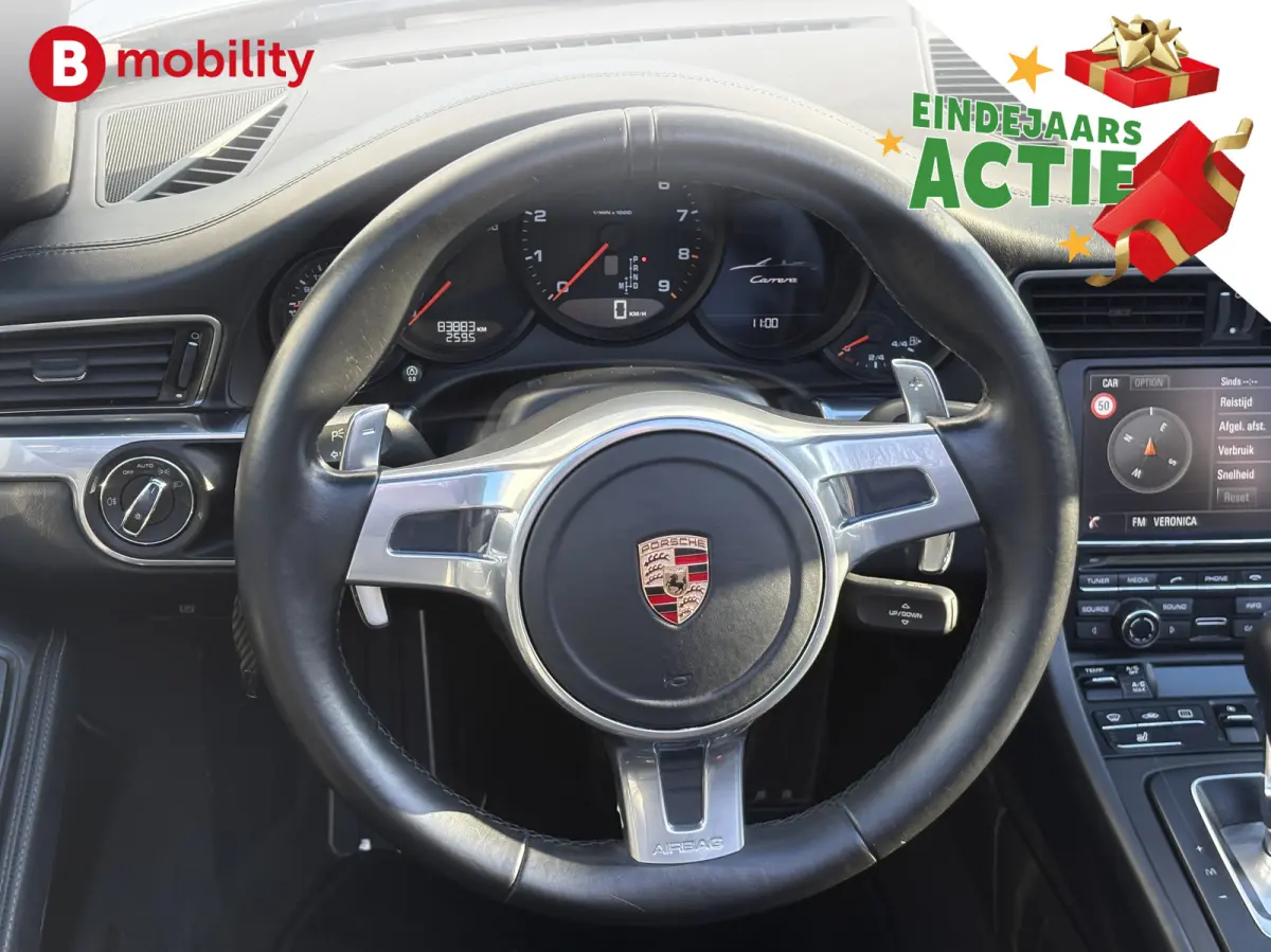 991 3.4 Carrera Cabrio Dealer Onderhouden! Elektrische Stoelen | Leer | Stoelverwarming | Navigatie