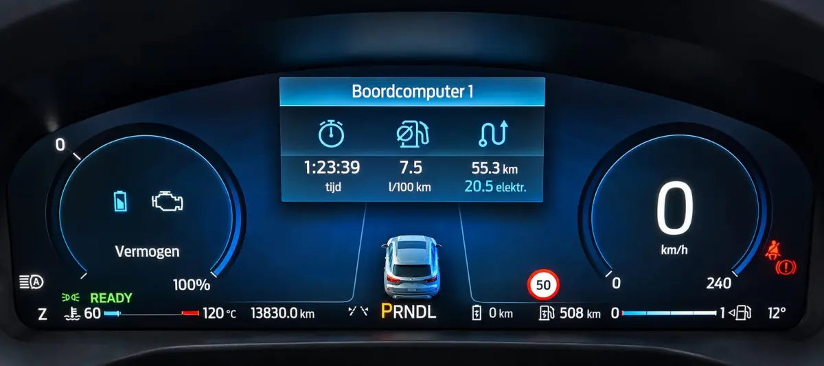 2.5 PHEV Active X 243pk | Elektr. trekhaak | Panoramadak | Adaptive Cruise | Dodehoek Detectie | 19" LMV |