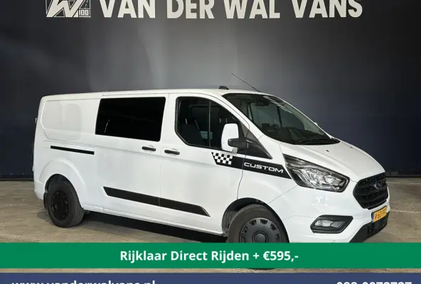2.0 TDCI 170pk L2H1 Dubbele Cabine Euro6 *Rijklaar Direct Rijden* Airco | 5-Zits | 2x Zijdeur | Camera | Navigatie | LED, Apple Carplay, Android Auto, Cruisecontrol, Verwarmde voorruit, Trek