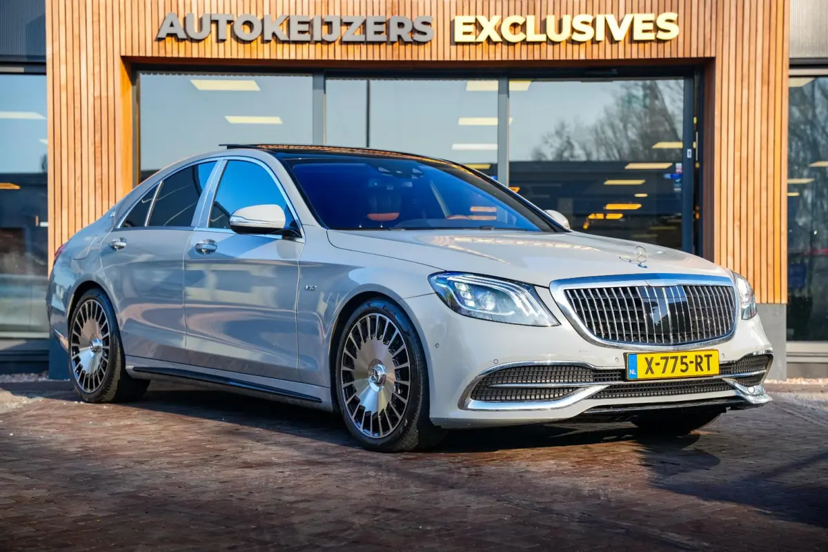 500 4Matic Lang Edition 1 Maybach pakket stoelmassage stoelverwarming stoelventilatie adaptieve cruisecontrol